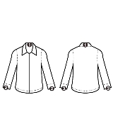 LACOSTE（ラコステ）ブラウス 紺 サイズ:40(M位) レディース/2200716393085
