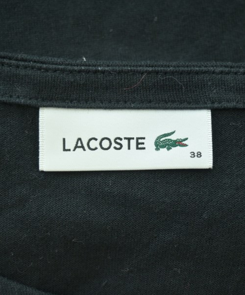 LACOSTE（ラコステ）Tシャツ・カットソー 黒 サイズ:38(S位) レディース/2200716818304