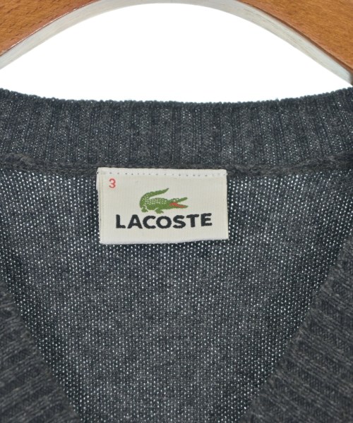 LACOSTE（ラコステ）ベスト グレー サイズ:3(M位) レディース/2200716925064