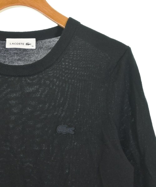 LACOSTE（ラコステ）ニット・セーター 黒 サイズ:38(S位) レディース/2200712540094