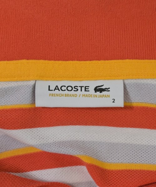 LACOSTE（ラコステ）ポロシャツ オレンジ サイズ:2(S位) レディース/2200719568015