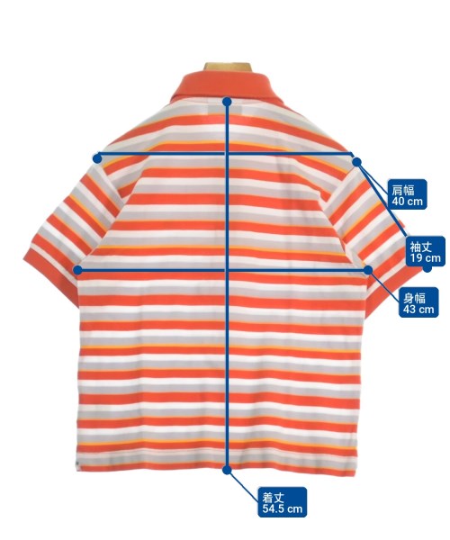 LACOSTE（ラコステ）ポロシャツ オレンジ サイズ:2(S位) レディース/2200719568015
