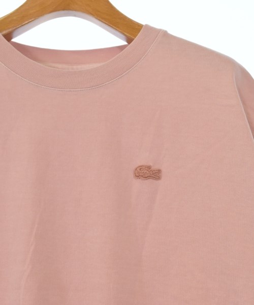 LACOSTE（ラコステ）Tシャツ・カットソー ピンク サイズ:38(M位) レディース/2200631874195