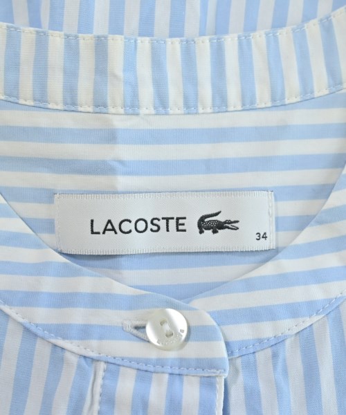 LACOSTE（ラコステ）カジュアルシャツ 青 サイズ:34(XXS位) レディース/2200636386037