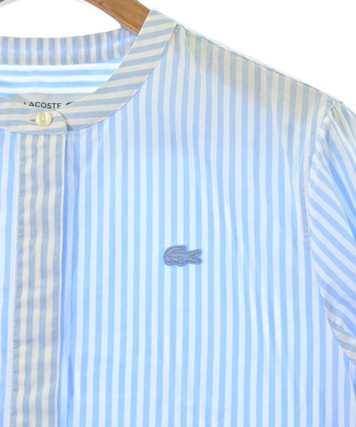LACOSTE（ラコステ）カジュアルシャツ 青 サイズ:34(XXS位) レディース/2200636386037