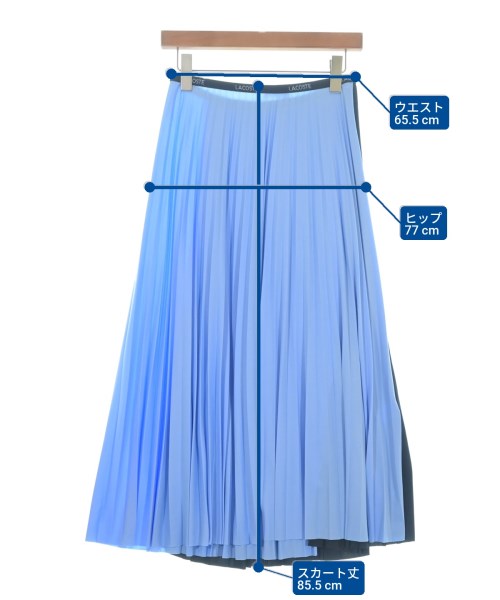 LACOSTE（ラコステ）ロング・マキシ丈スカート 青 サイズ:S レディース/2200646958286
