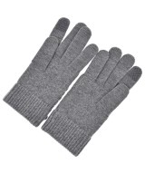 LACOSTE（ラコステ）手袋 グレー サイズ:TU レディース/2200642334091