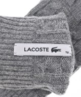 LACOSTE（ラコステ）手袋 グレー サイズ:TU レディース/2200642334091