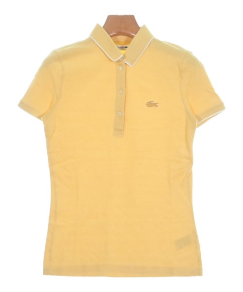 LACOSTE(ラコステ)ポロシャツ 黄 サイズ:34(XS位)/2200648992011