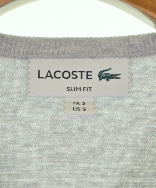 LACOSTE（ラコステ）Tシャツ・カットソー グレー サイズ:3(M位) レディース/2200639106328