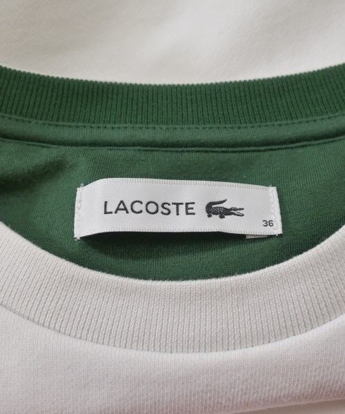 LACOSTE（ラコステ）スウェット 白 サイズ:36(XS位) レディース/2200639509075