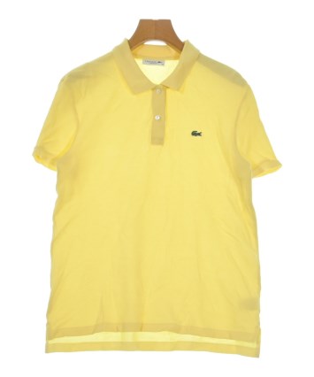 LACOSTE（ラコステ）ポロシャツ 黄 サイズ:40(M位) レディース