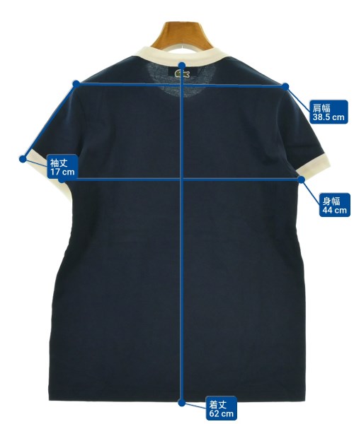 LACOSTE（ラコステ）Tシャツ・カットソー 紺 サイズ:36(XS位) レディース/2200654166253