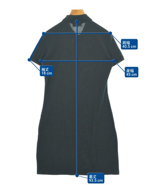 LACOSTE（ラコステ）ワンピース 黒 サイズ:36(XS位) レディース/2200697129062