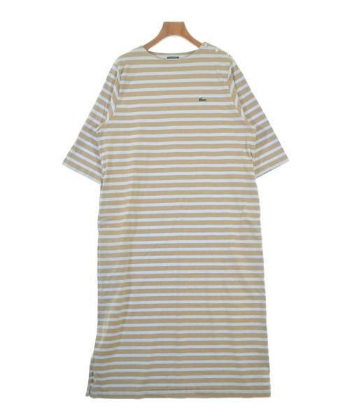 LACOSTE(ラコステ)ワンピース ベージュ サイズ:38(S位)/2200702135255