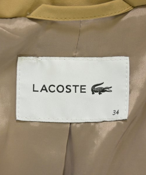 LACOSTE（ラコステ）ダウンコート ベージュ サイズ:34(S位) レディース/2200703142016