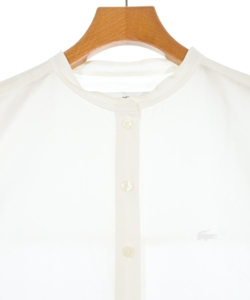 LACOSTE（ラコステ）カジュアルシャツ 白 サイズ:34(XS位) レディース/2200705920025