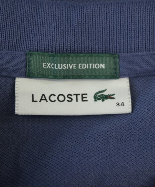 LACOSTE（ラコステ）ポロシャツ 青 サイズ:34(XS位) レディース/2200704236103