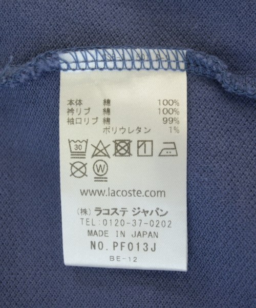 LACOSTE（ラコステ）ポロシャツ 青 サイズ:34(XS位) レディース/2200704236103