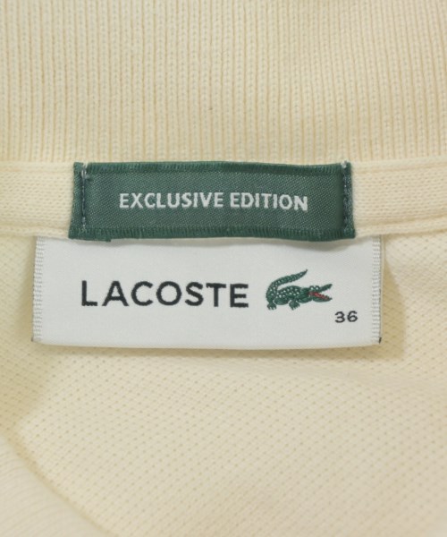 LACOSTE（ラコステ）ポロシャツ 白 サイズ:36(XS位) レディース/2200706374070