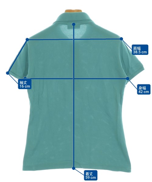 LACOSTE（ラコステ）ポロシャツ 緑 サイズ:36(XS位) レディース/2200708931059