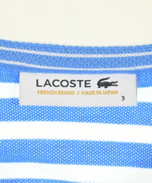 LACOSTE（ラコステ）ポロシャツ 青 サイズ:3(M位) レディース/2200707878027