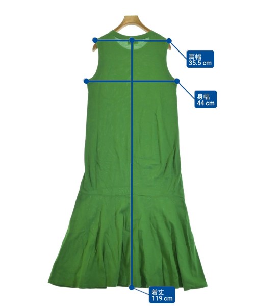 LACOSTE（ラコステ）ワンピース 緑 サイズ:36(XS位) レディース/2200657581022