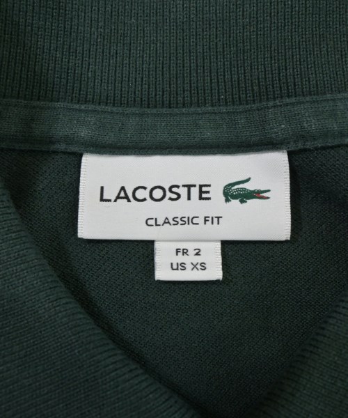 LACOSTE（ラコステ）ポロシャツ 緑 サイズ:2(S位) レディース/2200654238097