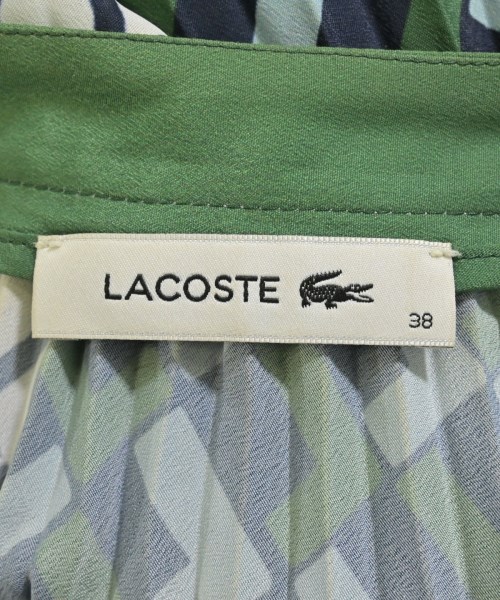 LACOSTE（ラコステ）ロング・マキシ丈スカート 緑 サイズ:38(S位) レディース/2200664922047