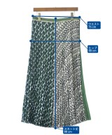 LACOSTE（ラコステ）ロング・マキシ丈スカート 緑 サイズ:38(S位) レディース/2200664922047