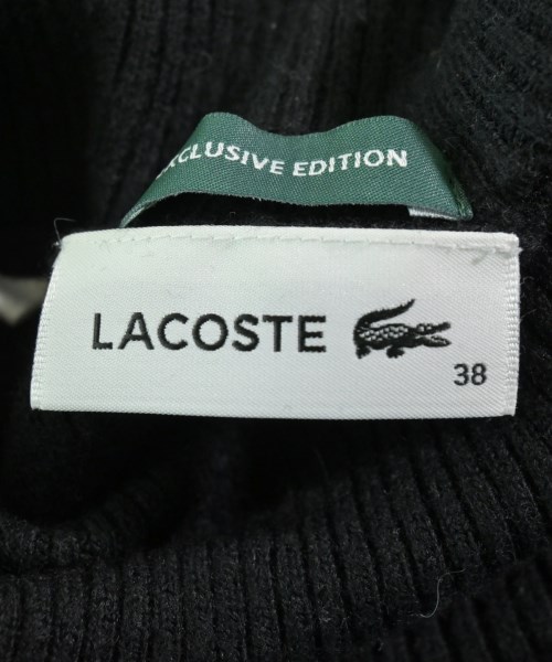 LACOSTE（ラコステ）ニット・セーター 黒 サイズ:38(S位) レディース/2200659485106