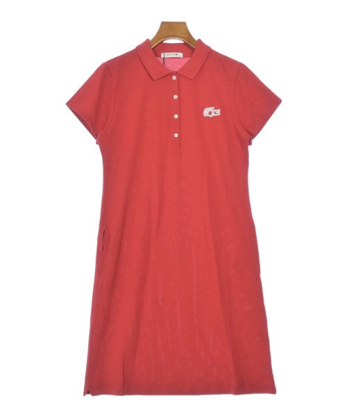LACOSTE(ラコステ)ワンピース 赤 サイズ:38(S位)/2200669389067