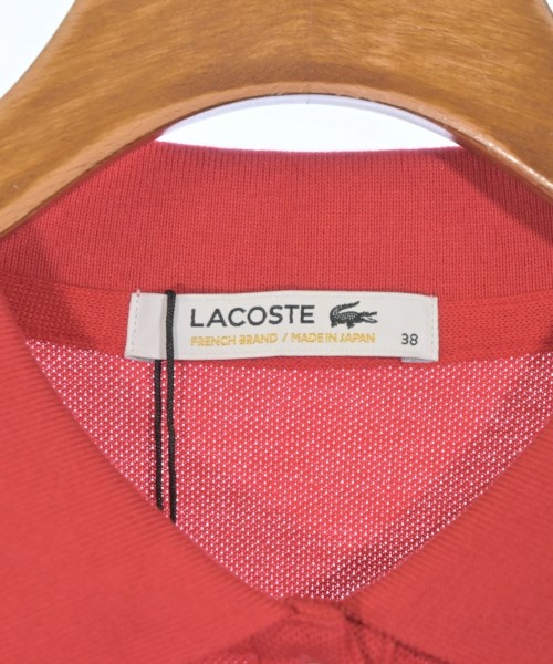 LACOSTE（ラコステ）ワンピース 赤 サイズ:38(S位) レディース/2200669389067