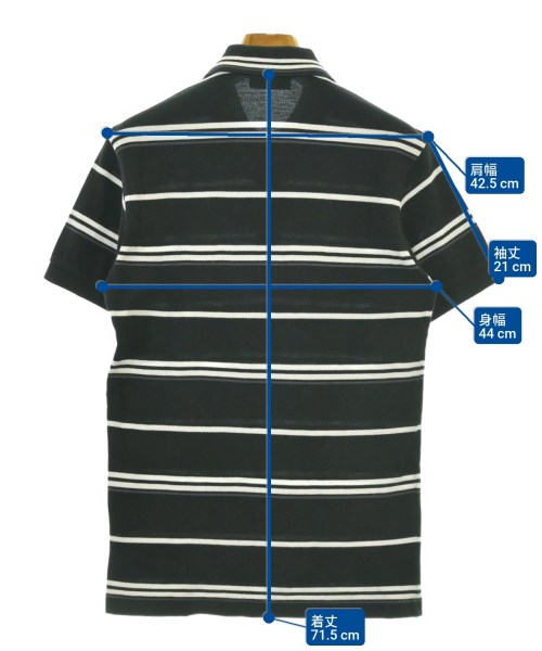 LACOSTE（ラコステ）ポロシャツ 黒 サイズ:2(S位) レディース/2200666857040