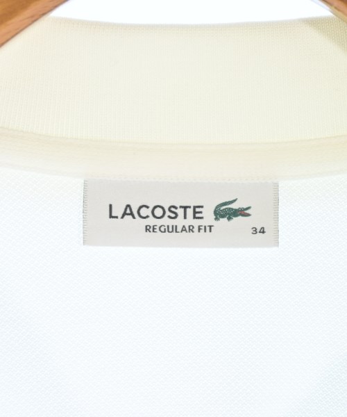 LACOSTE（ラコステ）ポロシャツ 白 サイズ:34(XS位) レディース/2200668115049