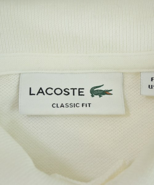 LACOSTE（ラコステ）ポロシャツ 白 サイズ:2(S位) レディース/2200722540053