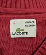 LACOSTE（ラコステ）ニット・セーター 赤 サイズ:2(S位) レディース/2200725301040