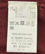 LACOSTE（ラコステ）ニット・セーター 赤 サイズ:36(XS位) レディース/2200730823056