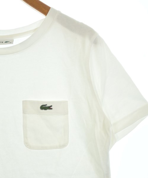 LACOSTE（ラコステ）Tシャツ・カットソー 白 サイズ:38(S位) レディース/2200726636127