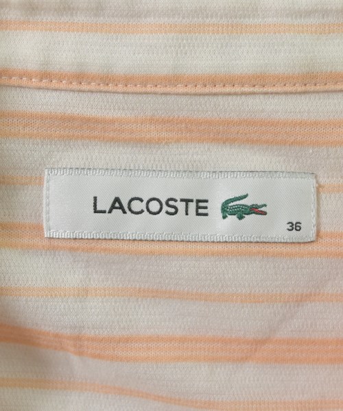 LACOSTE（ラコステ）カジュアルシャツ 白 サイズ:36(XS位) レディース/2200725677138