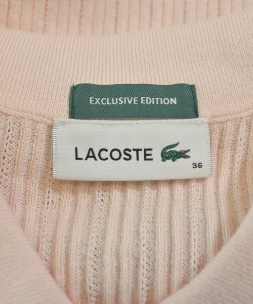 LACOSTE（ラコステ）ニット・セーター ピンク サイズ:36(XS位) レディース/2200719586019