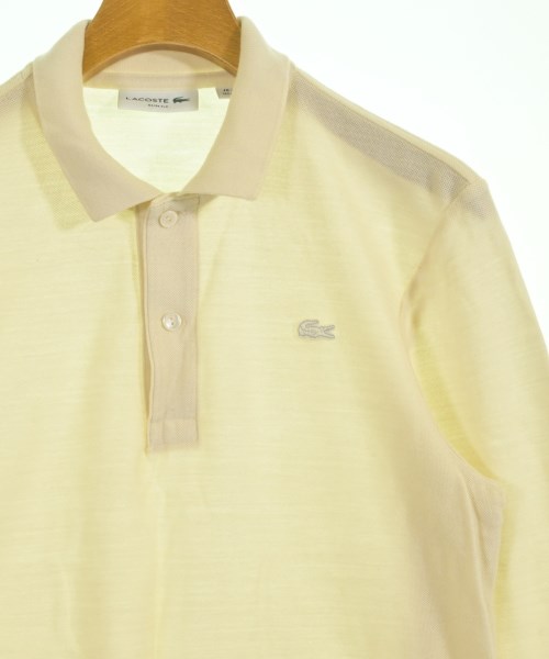 LACOSTE（ラコステ）ポロシャツ 黄 サイズ:2(S位) レディース/2200720895025