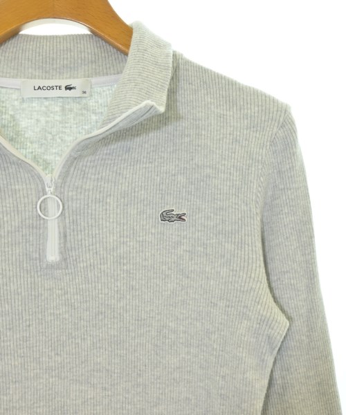 LACOSTE（ラコステ）Tシャツ・カットソー グレー サイズ:36(XS位) レディース/2200716861096