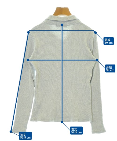LACOSTE（ラコステ）Tシャツ・カットソー グレー サイズ:36(XS位) レディース/2200716861096