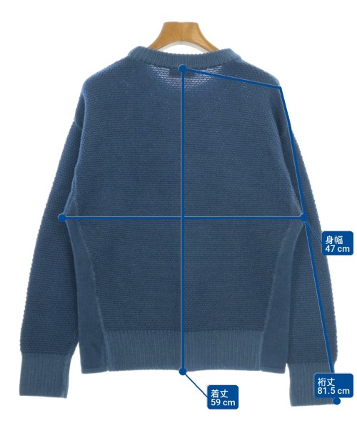 LACOSTE（ラコステ）ニット・セーター 青 サイズ:F レディース/2200717860029