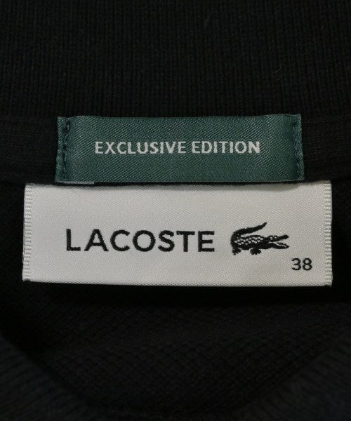 LACOSTE（ラコステ）ポロシャツ 黒 サイズ:38(S位) レディース/2200717834266