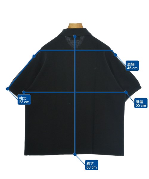 LACOSTE（ラコステ）ポロシャツ 黒 サイズ:38(S位) レディース/2200717834266