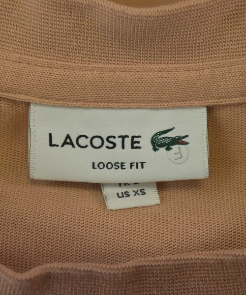 LACOSTE（ラコステ）Tシャツ・カットソー オレンジ サイズ:2(S位) レディース/2200717543090