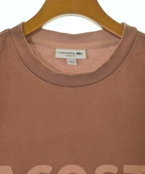 LACOSTE（ラコステ）Tシャツ・カットソー オレンジ サイズ:2(S位) レディース/2200717543090