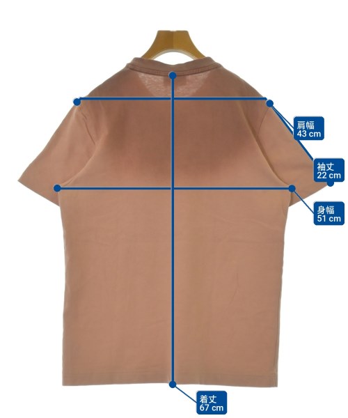 LACOSTE（ラコステ）Tシャツ・カットソー オレンジ サイズ:2(S位) レディース/2200717543090